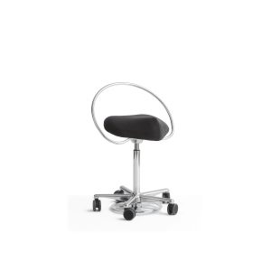 Dynamostol Classic fodbetjent ergonomisk arbejdsstol med gribebøjle