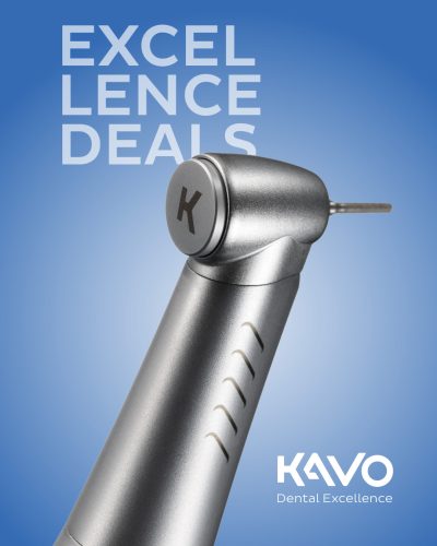 KaVo Excellence Deals banner i blå